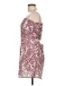 Assorted Brands Paisley Burgundy Red Cocktail Dress Size L - photo 5