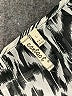 Contact 100% Polyester Animal Print Silver 3/4 Sleeve Blouse Size L - photo 7