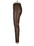 Lyssé 100% Polyurethane Brown Faux Leather Pants Size L - photo 5