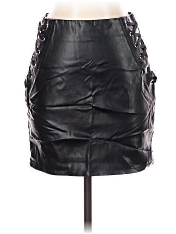 SEEK The Label Faux Leather Skirt (view 1)