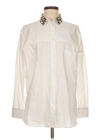 Piazza Sempione Long Sleeve Button-Down Shirt (view 1)