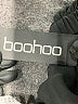 Boohoo 100% Polyester Solid Black Romper Size 6 - photo 5