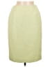 Bill Blass Chevron-herringbone Green Formal Skirt Size 6 - photo 1