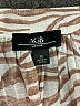 AGB Animal Print Tan 3/4 Sleeve Blouse Size 1X - photo 7