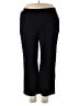 Saint + Sofia Solid Black Dress Pants Size 18 - photo 1