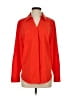 Chico's Orange Long Sleeve Blouse Size Med (1) - photo 1