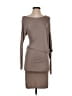 BCBGMAXAZRIA Solid Tan Cocktail Dress Size XS - photo 1
