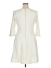 Just... Taylor Chevron-herringbone Ivory Casual Dress Size 14 - photo 2
