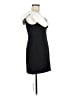 Self-Portrait 100% Polyester Black Cocktail Dress Size 6 - photo 4