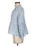Rails Stripes Blue 3/4 Sleeve Blouse Size XS - photo 5
