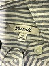 Madewell Stripes Silver Long Sleeve Button-Down Shirt Size XS - photo 7
