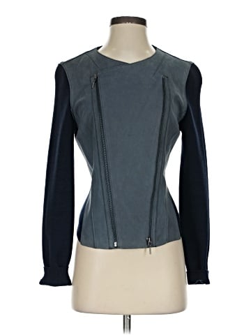 Elie Tahari Leather Jacket (view 1)