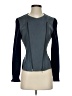 Elie Tahari 100% Leather Blue Leather Jacket Size S - photo 1