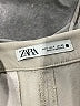 Zara 100% Lyocell Solid Ivory Casual Pants Size S - photo 7