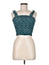 Shein 100% Polyester Teal Sleeveless Top Size 6 - photo 1