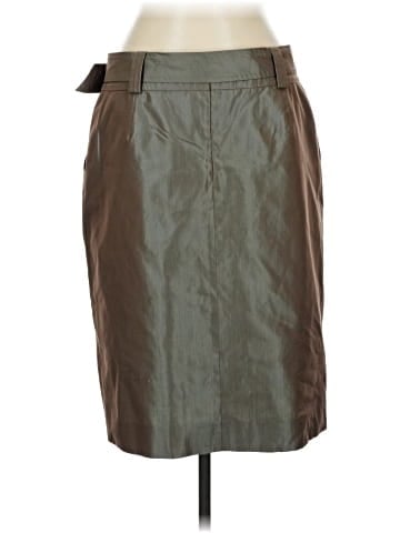 AKRIS Faux Leather Skirt (view 2)