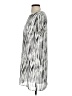 She + Sky Graphic Silver Casual Dress Size S - photo 5