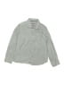 OVS 100% Cotton Houndstooth Green Gray Long Sleeve Button-Down Shirt Size 6 - 7 - photo 1