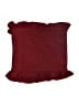 Taleen Burgundy Red Scarf One size - photo 2