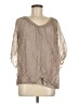 Cobble Stone Gray 3/4 Sleeve Blouse Size M (estimated) - photo 1