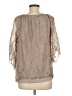 Cobble Stone Gray 3/4 Sleeve Blouse Size M (estimated) - photo 2