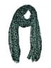 Torino 100% Polyester Animal Print Teal Green Scarf One size - photo 1