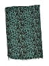 Torino 100% Polyester Animal Print Teal Green Scarf One size - photo 2