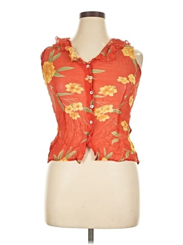 Tess Sleeveless Silk Top (view 1)