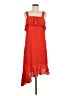 Madewell 100% Polyester Red Cocktail Dress Size 6 - photo 1