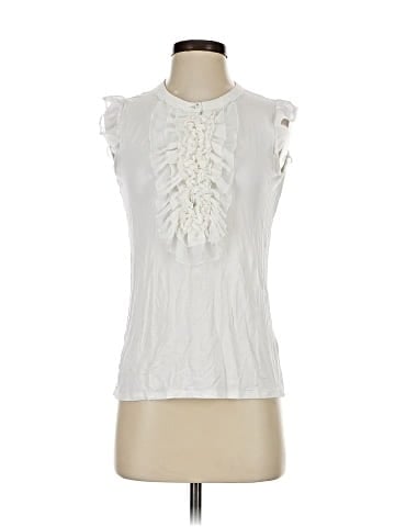 August Silk Sleeveless Blouse (view 1)