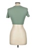 Zara Green Short Sleeve Top Size M - photo 2