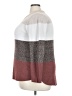 Pink Clover 100% Polyester Color Block Brown Pullover Sweater Size 3X - photo 5