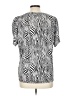 MICHAEL Michael Kors Animal Print Silver Short Sleeve T-Shirt Size L - photo 2