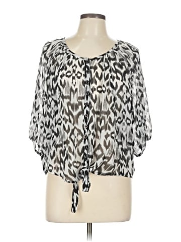 Contact 3/4 Sleeve Blouse (view 1)