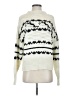 Basin and Range Chevron-herringbone Ivory Pullover Sweater Size XS - photo 1