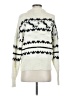 Basin and Range Chevron-herringbone Ivory Pullover Sweater Size XS - photo 2