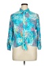 Ruby Rd. 100% Rayon Tropical Teal 3/4 Sleeve Blouse Size XL (petite) - photo 1