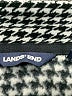 Lands' End 100% Polyester Houndstooth Gray Black Blazer Size 1X - photo 6
