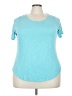 Evans 100% Viscose Teal Active T-Shirt Size 22 - 24 - photo 1