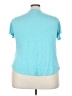 Evans 100% Viscose Teal Active T-Shirt Size 22 - 24 - photo 2