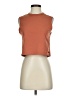 Assorted Brands 100% Polyester Orange Sleeveless Top Size S - photo 1