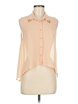 Forever 21 Sleeveless Button Down Shirt