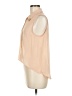 Forever 21 Pink Sleeveless Button-Down Shirt Size M - photo 5
