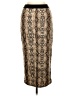 Shein Animal Print Tan Formal Skirt Size M - photo 2