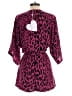 Buddy Love 100% Polyester Animal Print Pink Romper Size XS - photo 2