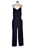 J.Crew 100% Silk Solid Blue Jumpsuit Size 2 - photo 1