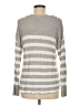 Lemon Tart Stripes Gray Pullover Sweater Size M - photo 2