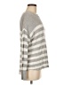 Lemon Tart Stripes Gray Pullover Sweater Size M - photo 4