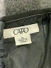 Cato Stripes Black Formal Skirt Size 12 - photo 4