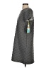 CeCe Chevron-herringbone Polka Dots Jacquard Gray Casual Dress Size S - photo 5